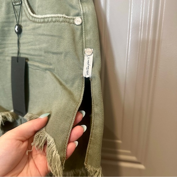 NWT One Teaspoon Super Khaki Marlons Shorts Size 24 - Picture 4 of 7